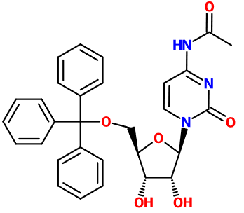 (image for) MC080634 5'-O-Trt-N4-Ac-rC